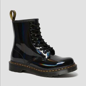 Dr Martens 1460 Rainbow Patent Boots